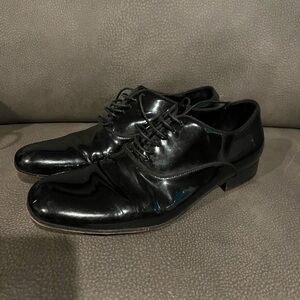 Ermenegildo Zegna Patent Leather Dress Shoe Size 7